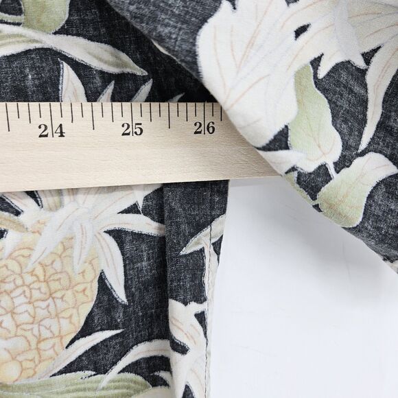 Cooke Street Shirt Mens 2XL Hawaiian Short Sleeve Button Up Floral Reverse Print - Picture 8 of 10